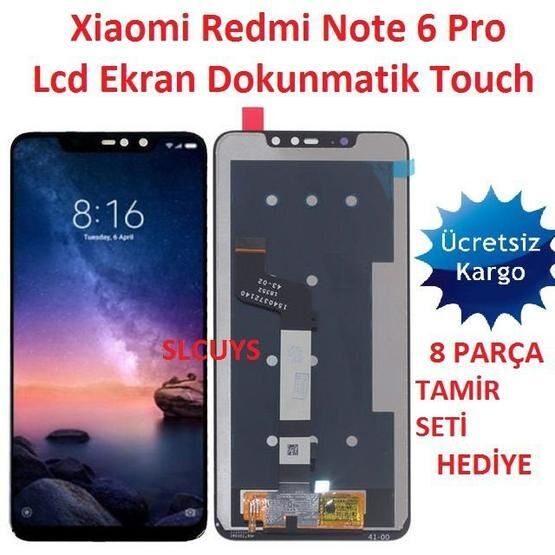 Xiaomi Redmi Note 6 Pro Lcd Ekran Dokunmatik Touch