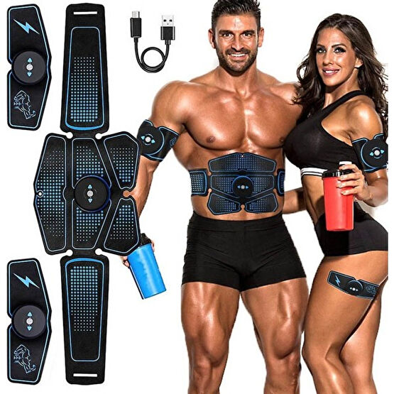 Xinh Elektrikli Karın Kas Stimülatörü - Zayıflama Masajı Unisex Trainer(Yurt Dışından) - Mavi Masaj Cihazları Fiyatı