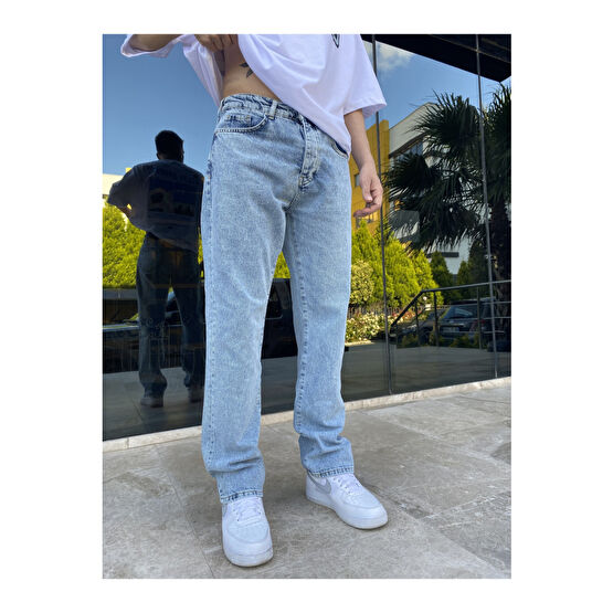 XPUPPETWEAR Açık Mavi Baggy Jean 32 Beden