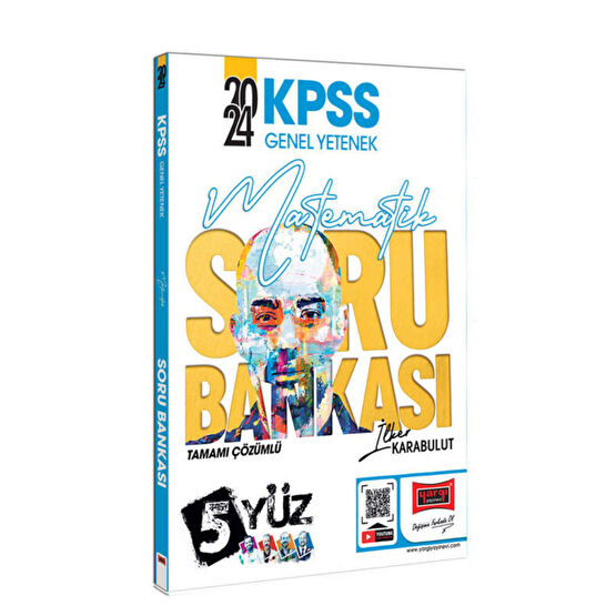 Yargı Yayınları 2024 KPSS Genel Yetenek 5Yüz Matematik Tamamı Çözümlü Soru Bankası