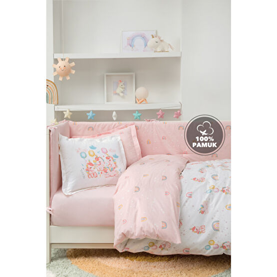 Yataş Mini Unicorn Ranforce Bebek Nevresim Takımı Bebek Nevresim Takımı Fiyatı