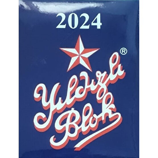 Yıldızlı Blok Masa Takvimi 2024 Takvim Fiyatı