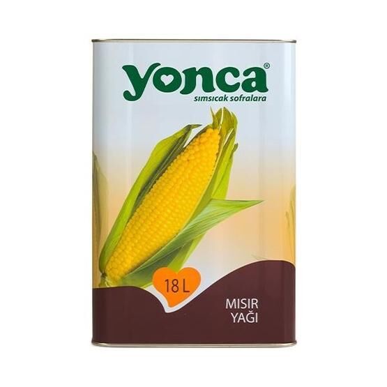 Yonca 18 lt Teneke Mısırözü Yağı Sıvı Yağ ve Zeytinyağı Fiyatı