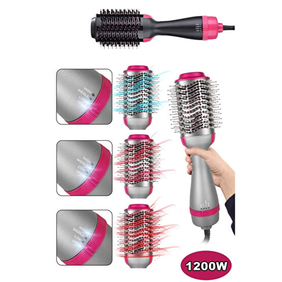yopigo 1200w Cl- Pro Ultra Güçlü Saç Şekillendirici Ve Saç Düzleştirici Fön Tarağı 3in1 Plus Mega X Saç Şekillendiriciler Fiyatı