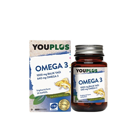 Youplus Omega 3 1000 Mg 30 Kapsül Sağlık / Diyet Fiyatı