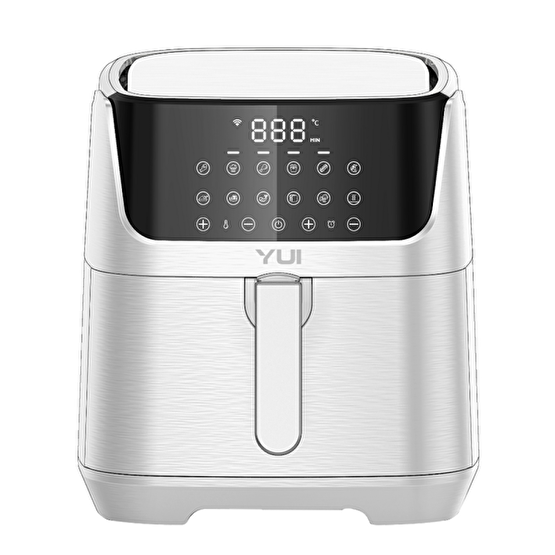 Yui Air Fryer 5.5 Litre Beyaz  Maxifry Pro Akıllı Fritöz 5+ L Beden Fritözler Fiyatı