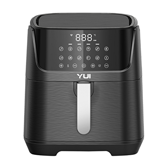 Yui Air Fryer 5.5 Litre Siyah  Maxifry Pro Akıllı Fritöz 5+ L Beden Fritözler Fiyatı