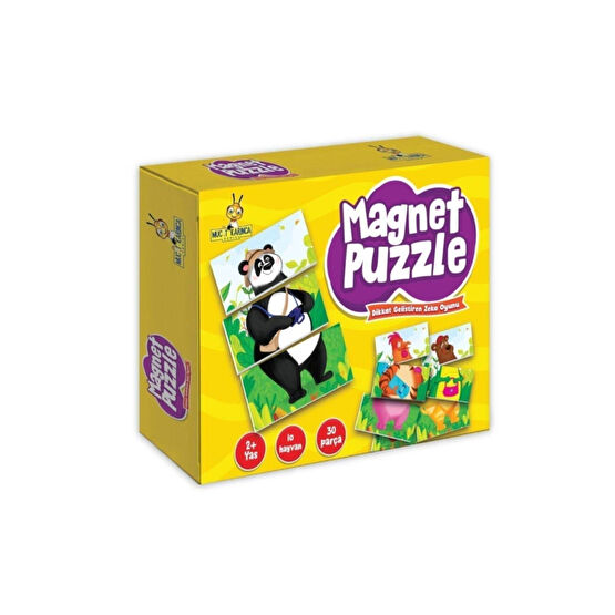 yükselen zeka Yükselen Zeka 2+ Yaş Magnet Puzzle Dikkat Geliştiren Zeka Oyunu Puzzle & Aksesuarları Fiyatı