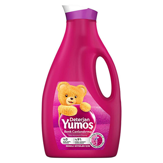 Yumoş Sıvı Çamaşır Deterjanı 2520 ml Renkliler İçin