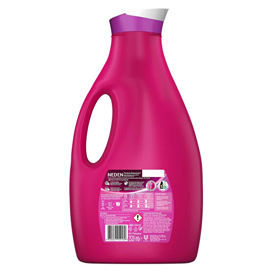 Yumoş Sıvı Çamaşır Deterjanı 2520 ml Renkliler İçin