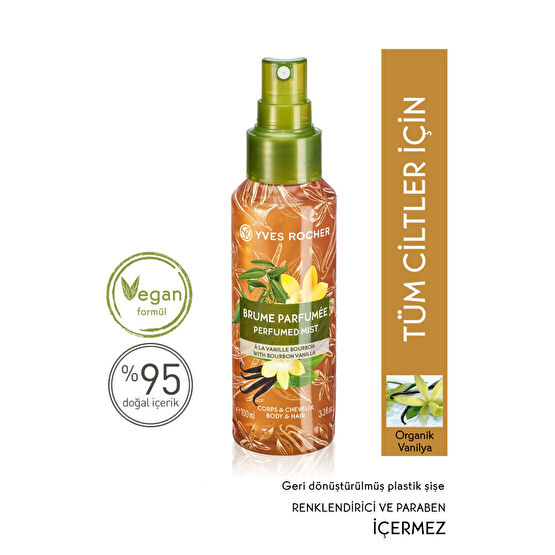 Yves Rocher Saç ve Vücut Spreyi- Egzotik Vanilya- 100ml-