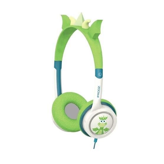 Zagg Little Rockerz Dragon-Yeşil Kostüm Kulaklık