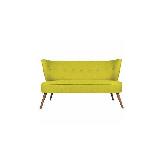 Ze10 Design Bienville Loveseat Fıstık Yeşili İkili Koltuk