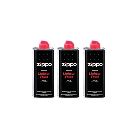 Zippo 3 Adet 125 ml Çakmak Benzini 3141-3 Çakmak Fiyatı