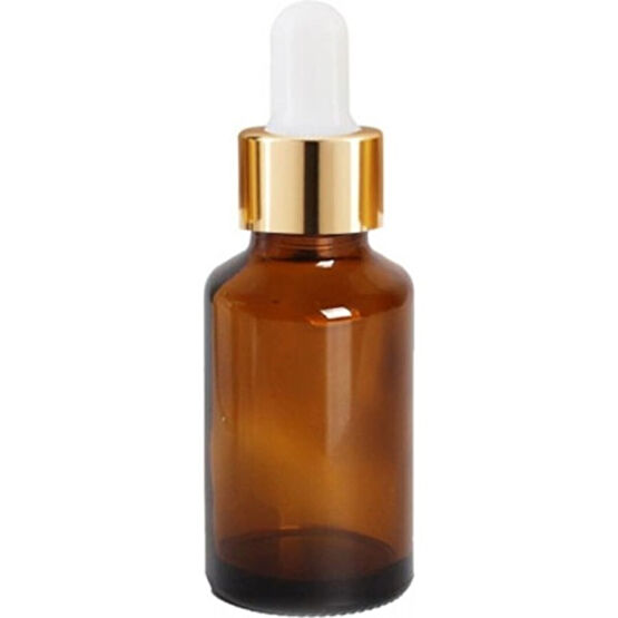 Ziylan Metal Gold Kapak Cam Damlalıklı Amber Cam Şişe 20ML  48 Adet Hijyen ve Temizlik Fiyatı
