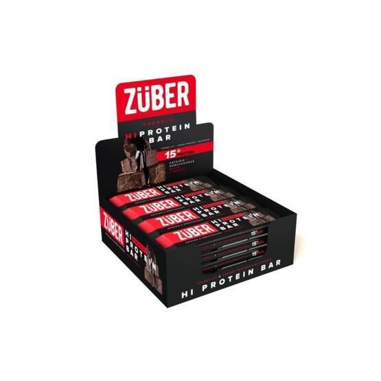 Züber 12x45 gr Kakaolu Yüksek Protein Bar