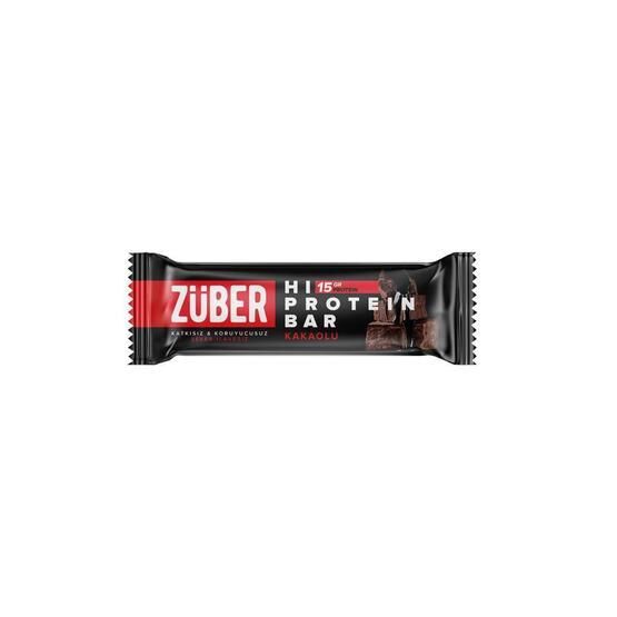 Züber 12x45 gr Kakaolu Yüksek Protein Bar
